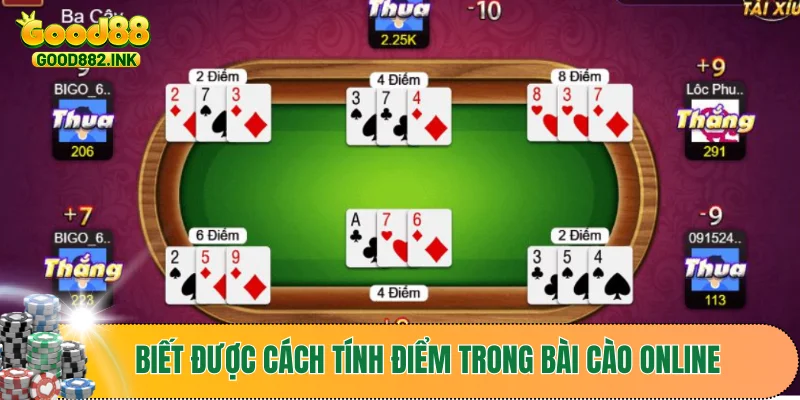 Bài Cào Online - Học Cách Chơi Cùng Bí Quyết Chiến Thắng Nhanh 3 Biết được cách tính điểm trong bài cào online